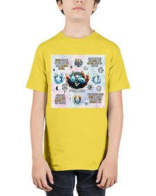 Straight pisces 475# - pisces - Youth Tee Unisex