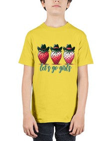 Strawberry Festival Plant City 1580# - strawberry - Youth Tee Unisex