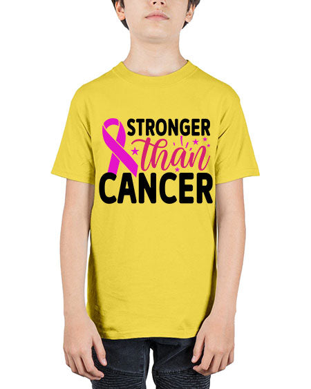 Stronger Than Cancer 6# - breast cancer - Youth Tee Unisex