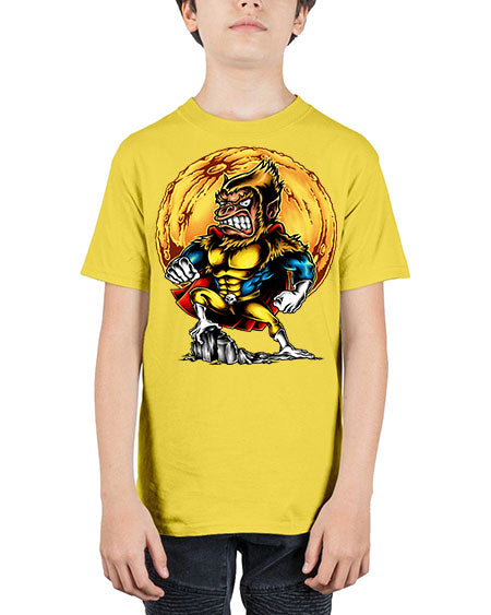 Super Monkey - Files - monkey - Youth Tee Unisex