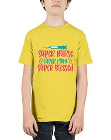 Super Nurse Super Mom Style 1433# - nurse - Youth Tee Unisex