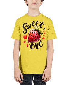 Sweet One Strawberry 1597# - strawberry - Youth Tee Unisex