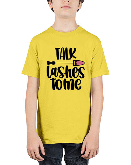 Talk Lashes To Me Style 16# - beauty - fashion - Youth Tee Unisex