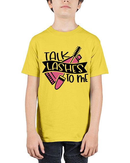 Talk Lashes To Me Style 17# - beauty - fashion - Youth Tee Unisex