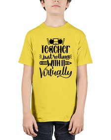 Teacher Just Rolling Style 1453# - teacher - Youth Tee Unisex