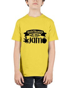 Teaching Is My Jam Style 1482# - teacher - Youth Tee Unisex