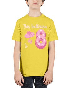 Th birthday ballet dancer ballerina 46# - ballet - Youth Tee Unisex