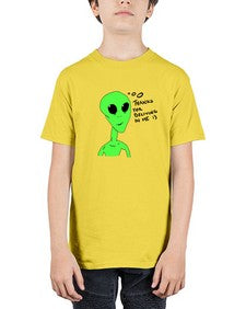 Thanks for beliving in me alien 5# - ufo - Youth Tee Unisex