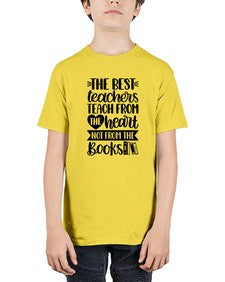 The Best Teachers Teach Style 1504# - teacher - Youth Tee Unisex