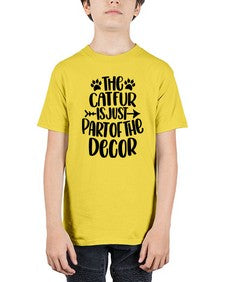 The Cat fur Is Just Part of Style 106# - cats - Youth Tee Unisex