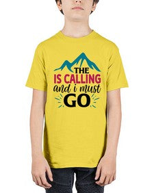 The Is Calling And I Must Go 1620# - tea - Youth Tee Unisex