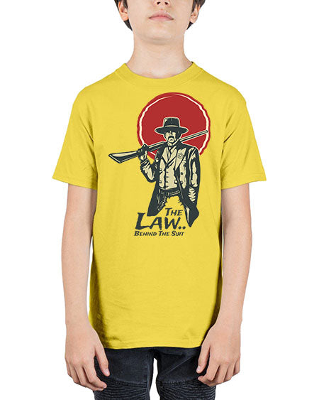 The Law Behind The Suit 1520# - lawyer - Youth Tee Unisex
