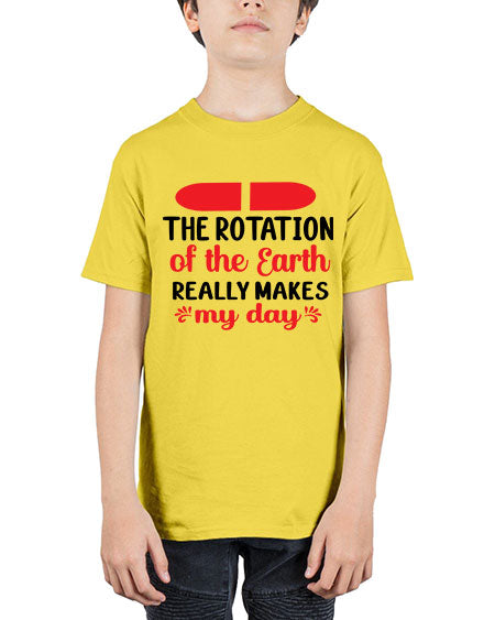The Rotation of the Earth Really Makes my day 10# - nature - Youth Tee Unisex