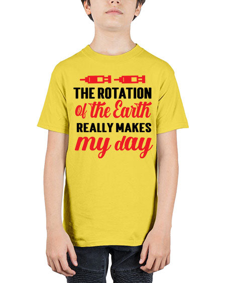 The Rotation of the Earth Really Makes my day 9# - nature - Youth Tee Unisex