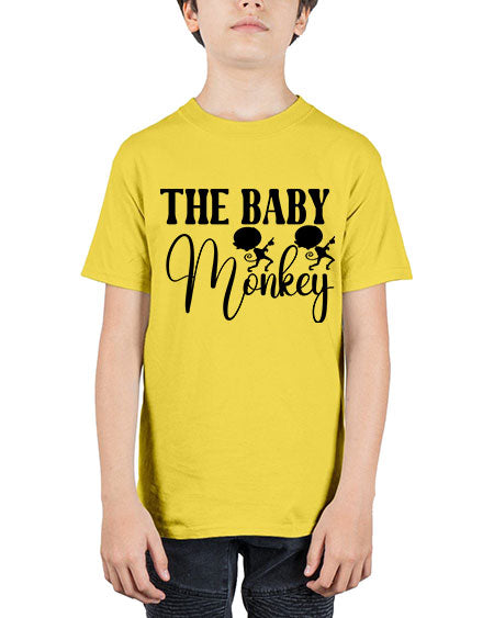 The baby monkey  - monkey - Youth Tee Unisex