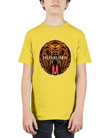 The great power of bear 250# - cartoon animals - Youth Tee Unisex