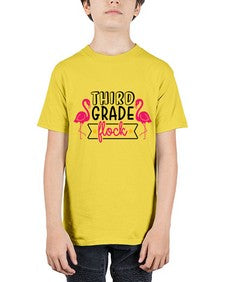 Third Grade Flock 958# - third grade - Youth Tee Unisex