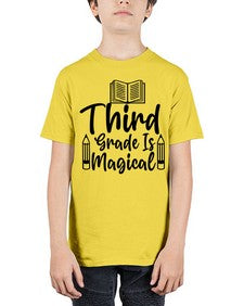Third Grade Is Magical 961# - third grade - Youth Tee Unisex