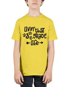Third Grade Life 967# - third grade - Youth Tee Unisex