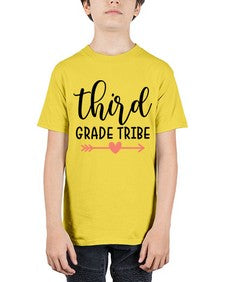 Third Grade Tribe 979# - third grade - Youth Tee Unisex