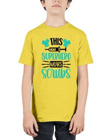 This Superhero Wears Style Style 1566# - nurse - Youth Tee Unisex