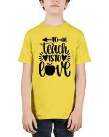 To Teach Is To Love Style 1574# - teacher - Youth Tee Unisex