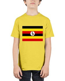Uganda 2025# - world flags - Youth Tee Unisex