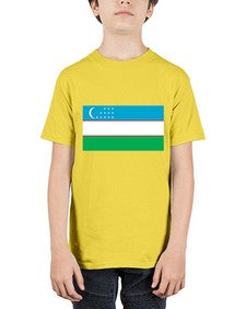 Uzbekistan 2042# - world flags - Youth Tee Unisex