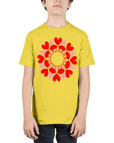 ValentineMandalaOPT 1194# - mandala - Youth Tee Unisex