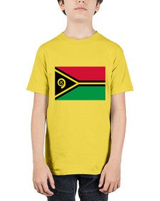 Vanuatu 2052# - world flags - Youth Tee Unisex