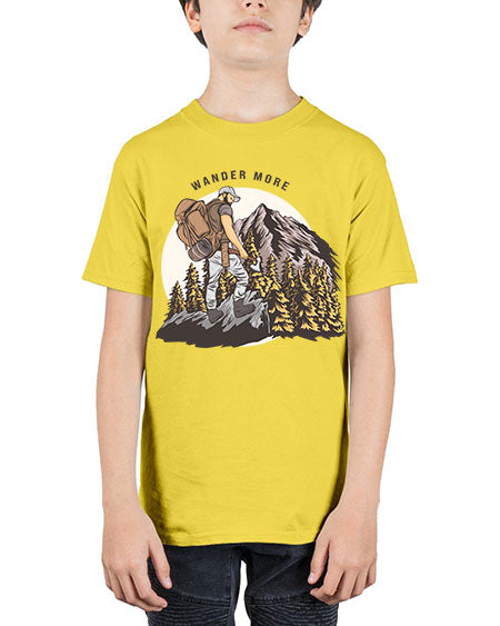 Wander More 3# - nature - Youth Tee Unisex