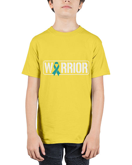 Warrior PTSD Awareness Teal Military 2# - PTSD - Youth Tee Unisex