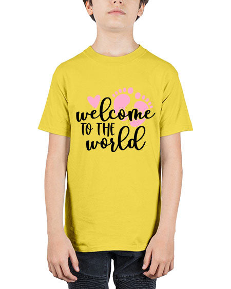 Welcome To The World Style 470# - baby - Youth Tee Unisex