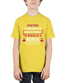 Whether a person is a male or female a nurse is a nurse Style 1638# - nurse - Youth Tee Unisex