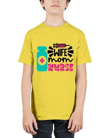 Wife Mom Nurse Style Style 1642# - nurse - Youth Tee Unisex