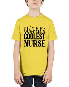 Worlds Coolest Nurse 1669# - nurse - Youth Tee Unisex