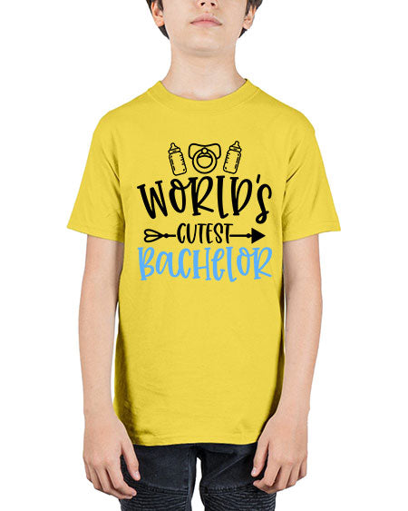 Worlds Cutest Bachelor Style 474# - baby - Youth Tee Unisex