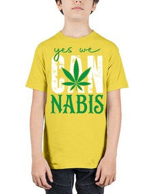 Yes we can nabis 1261# - marijuana - Youth Tee Unisex