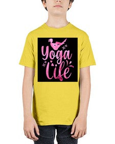Yoga Life  629# - yoga - Youth Tee Unisex