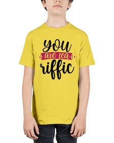 You Are Tea Riffic 1803# - tea - Youth Tee Unisex