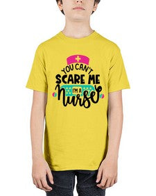 You Cant Scare Me Im A Nurse Style Style 1679# - nurse - Youth Tee Unisex