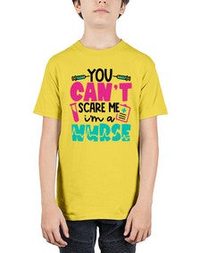 You Cant Scare Me Im A Nurse Style Style 1680# - nurse - Youth Tee Unisex