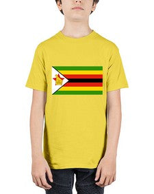 Zimbabwe 2161# - world flags - Youth Tee Unisex