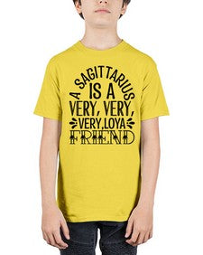 a sagittarius is very loyal 61# - sagittarius - Youth Tee Unisex