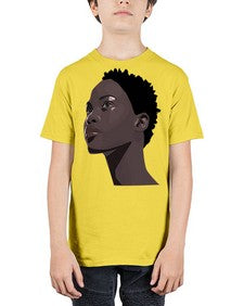 african woman portrait 88# - black girls or women - Youth Tee Unisex