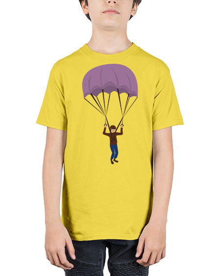 all in one 10# - parachute - Youth Tee Unisex