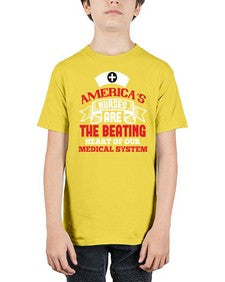 americas nurses are Style 42# - nurse - Youth Tee Unisex