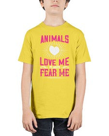 animals love me 27# - vegan - Youth Tee Unisex