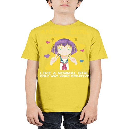 anime girl like a normal girl209# - anime - Youth Tee Unisex
