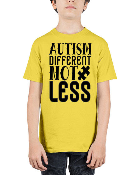 autism different not less 5214# - autism - Youth Tee Unisex